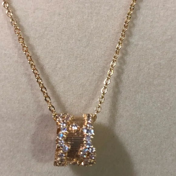 18k gold-plated roller pendant - Picture 1 of 3